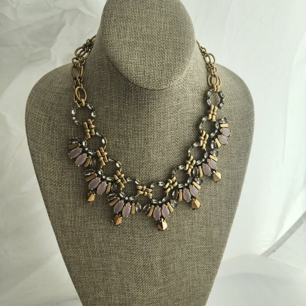 J. Crew Gold/Brass Statement Necklace